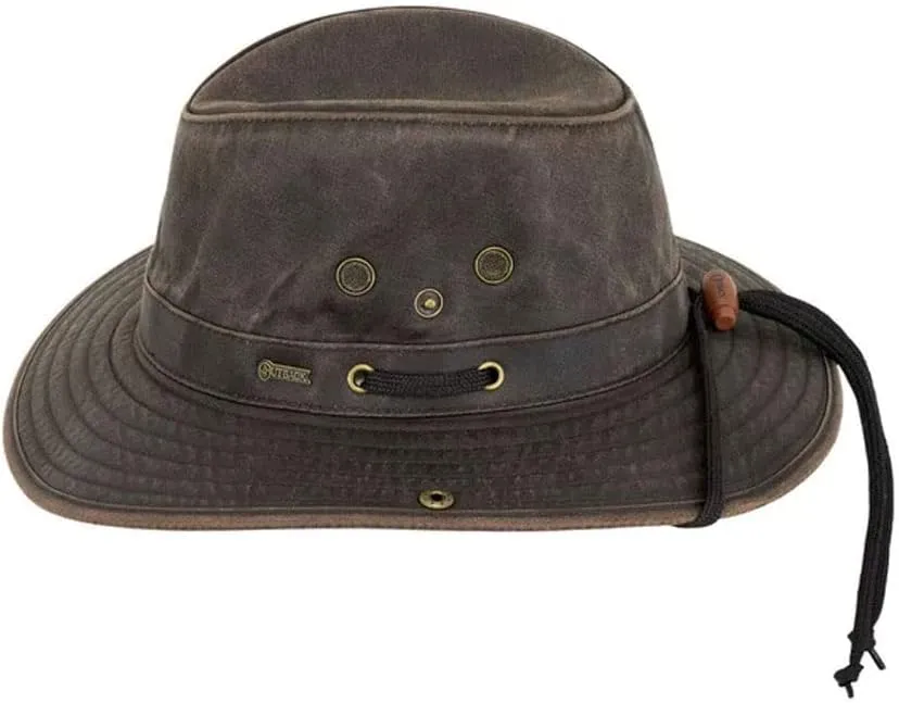 Outback Trading Holly Hill Canyonland Vintage Durable UV Protection Water-Resistant Windproof Cowboy Hat