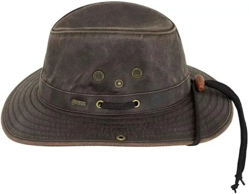 Outback Trading Holly Hill Canyonland Vintage Durable UV Protection Water-Resistant Windproof Cowboy Hat