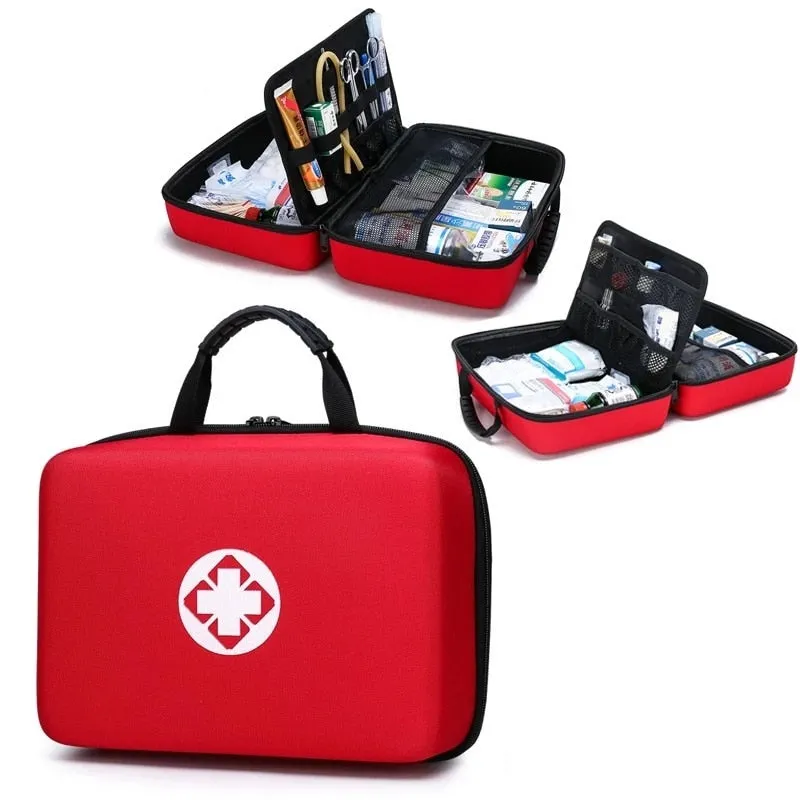 Outdoor and Home First Aid Kit Bag - Waterproof & Durable