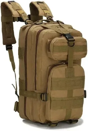 Outdoor Backpacks Tactical Sports Camping Hiking Trekking Fishing Hunting Bags Outdoor Hiking Bag(Khaki)