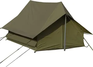 Outdoor Camping Tent Double Layer Oxford Cloth Self-Driving Tour Rainproof Cabin Type A Tent Easy Set Up Outdoor, Hiking Mountaineering Travel