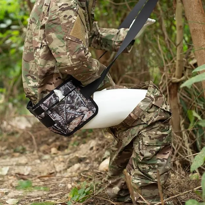 Outdoor Portable Toilet for Camping, Crap Strap for Pooping in The Woods, Perfect for Hiking, Travel, Fishing, Hunting