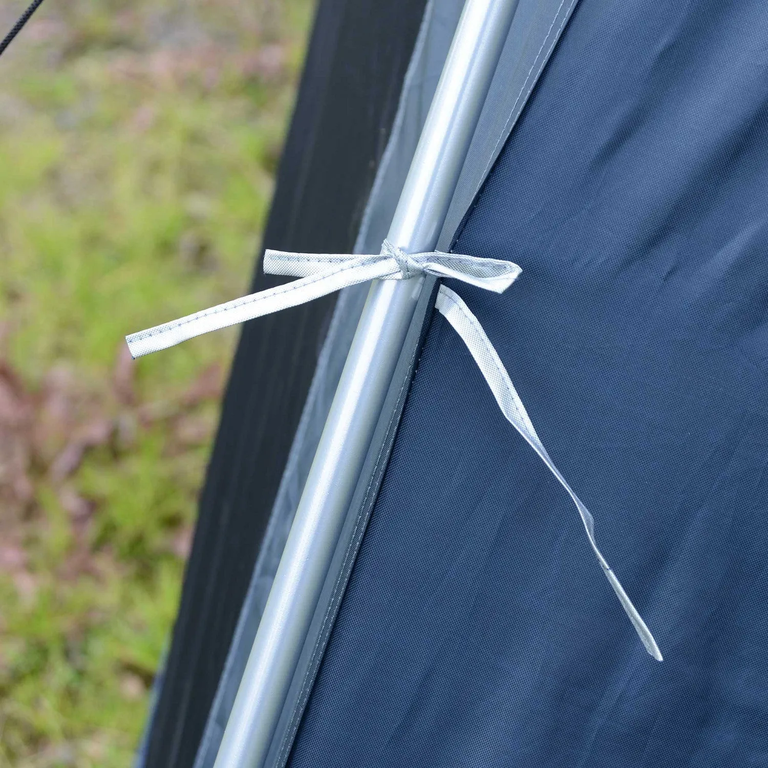 Outsunny 12' X12' X 7' 5-8 Persons Portable Outdoor Camping Tent Water Resistant Shelter Hiking Pop |Outsunny 12'x12'x7' 5-8 Personnes Tente De Camping En Plein Air Portable Abri Resistant A L'eau Rand