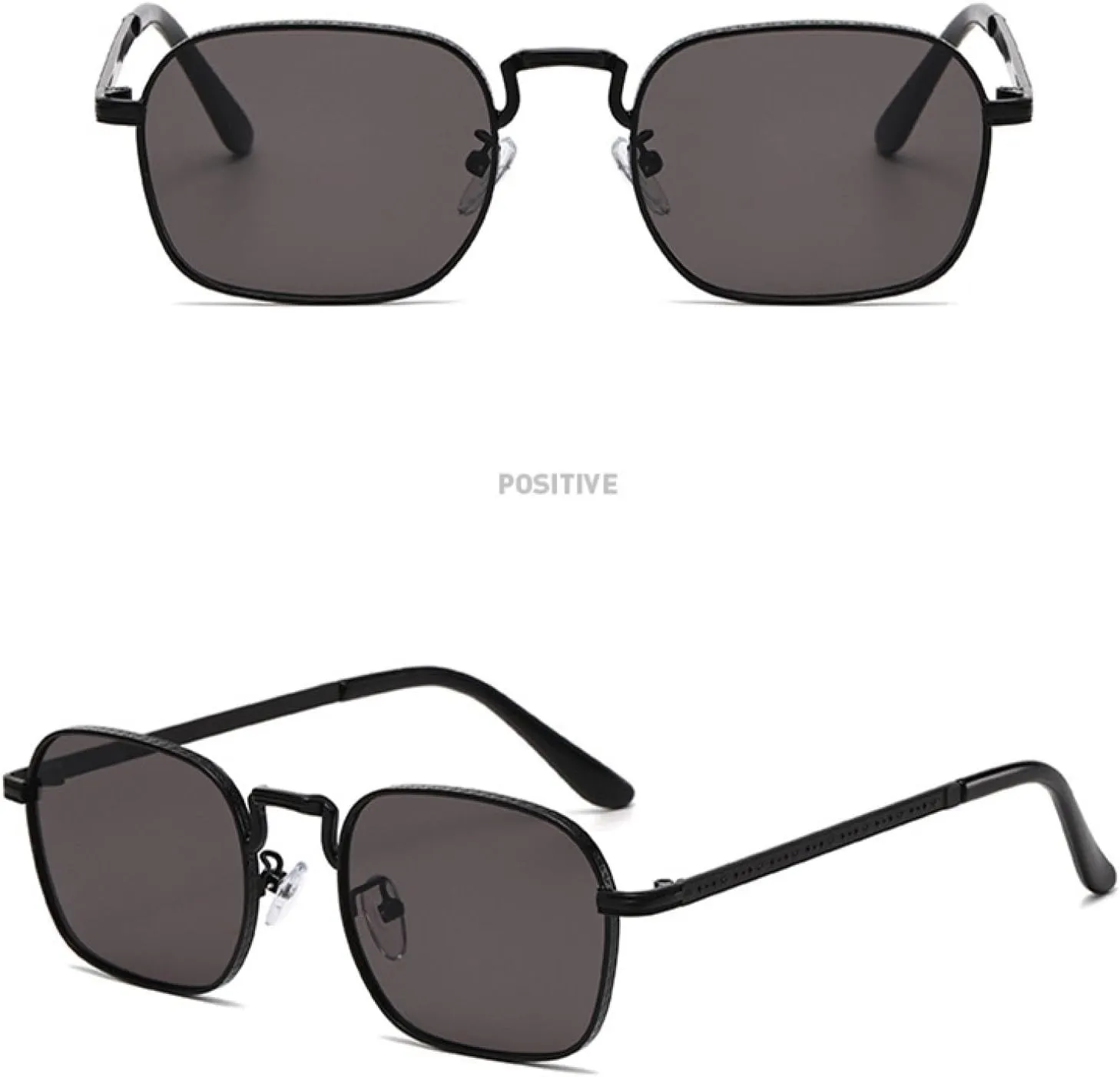 Oval Metal Fashionable Retro Men Sunglasses Women Uv Resistant Eyeglass Luxury Uv400