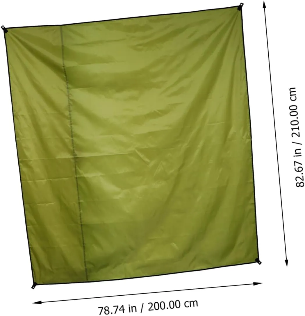 Oxford Cloth Camping Mat Waterproof Ground Mat Portable Outdoor Blanket Multi-Functional Car Sunshade Beach Picnic Pad