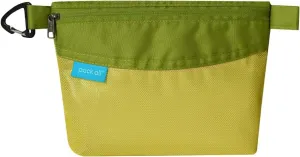 pack all Water-resistant Material Zipper Pouch, Mesh Zipper Bag for Storage, Travel, Office (Small, Green)