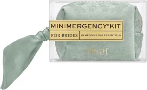 Pinch Provisions Minimergency Kit for Brides, Includes 21 Must-Have Essential Items for The Big Day, Compact, Multi-Functional Zipper Pouch, Perfect Survival Kit for Team Bride