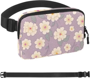 Pink Cherry Blossoms-950 Belt Bag for Men and Women Fanny Pack,Belt Bag with Adjustable Strap,Fashion Crossbody Everywhere Belt Bag for Travel Outdoors Running Hiking