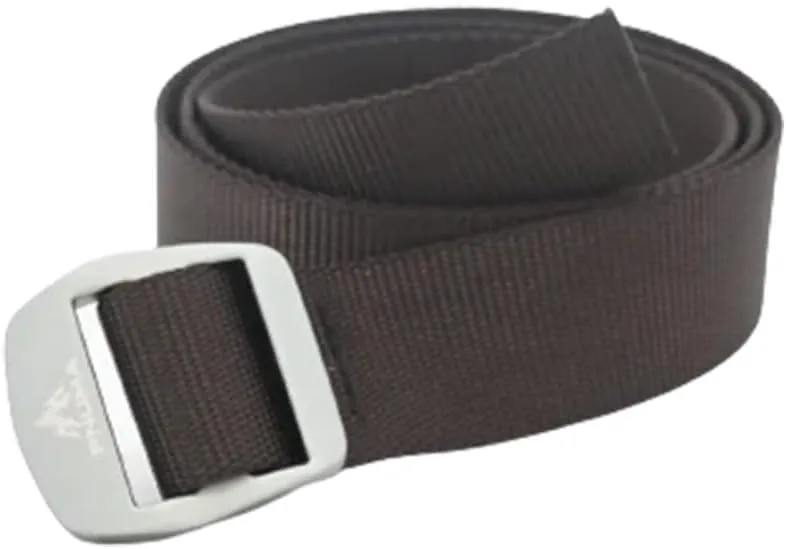 Pnuma Unisex Pathfinder Durable Hunting Hiking Water Resistant Nylon Web Belt with Corrosion Resistant Aluminum Buckle