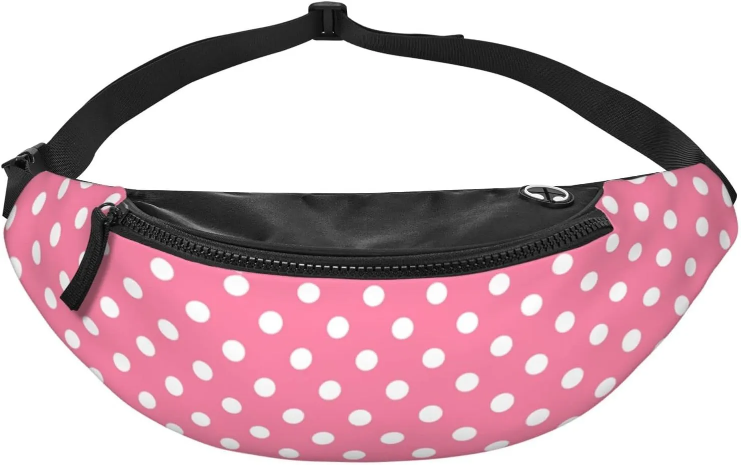 Polka Dots Fanny Waist Bag Pack Casual Chest Bag Waist Packs Everywhere Belt Bag Sling Bag for Women Men