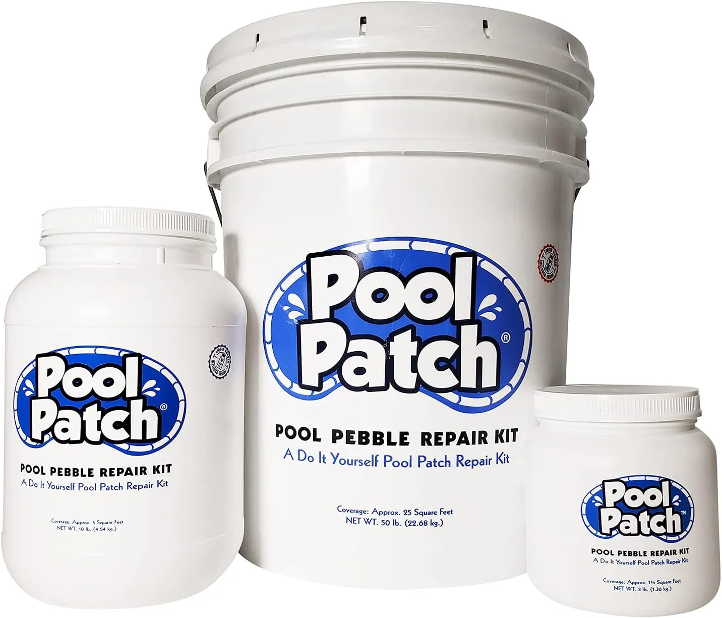 Pool Patch Pool Pebble Repair Kit, 3-Pound, Sand Regular