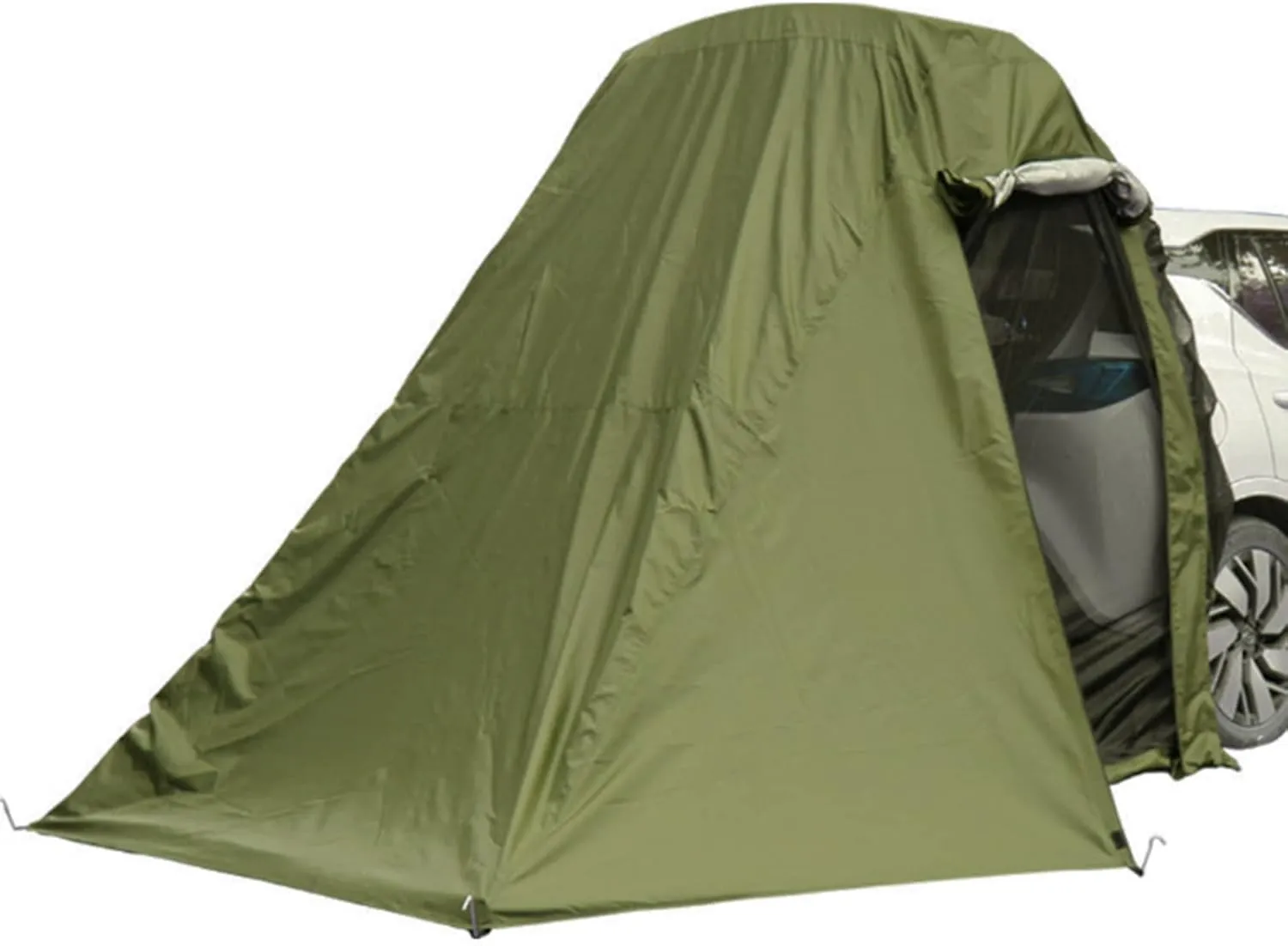 Pop-Up Cabin for Cars | SUV Tent | Tailgate Shade Awning Tent for Car Camping Road Trip Essentials - Car Camping Shelter with Zippered Entry