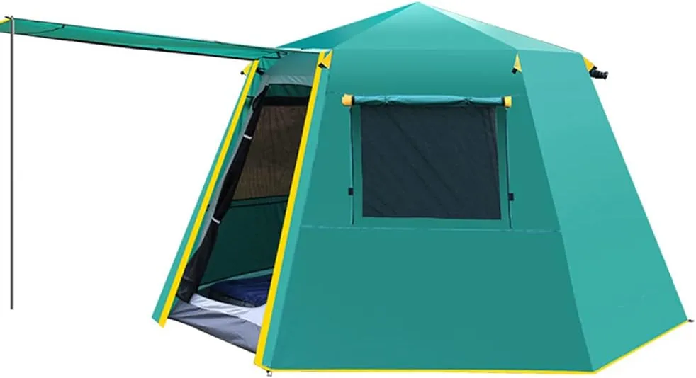 Pop Up Tent Family Camping Tent 3-4 Person Automatic Tent Portable Cabana Tent for Camping Hiking Mountaineering Interesting