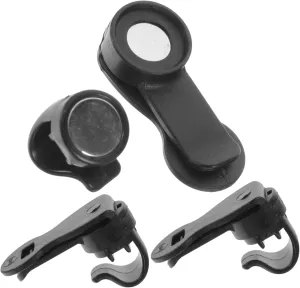 POPETPOP Convenient Water Tube Clips Black Magnet Portable Magnetic Buckle Abs Adjustable Water Tube Clips