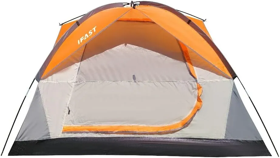 Portable Camping Tents with Carry Bag, for Hiking, Backpacking & Outdoor Adventures(78.7"×78.7"×53.1").