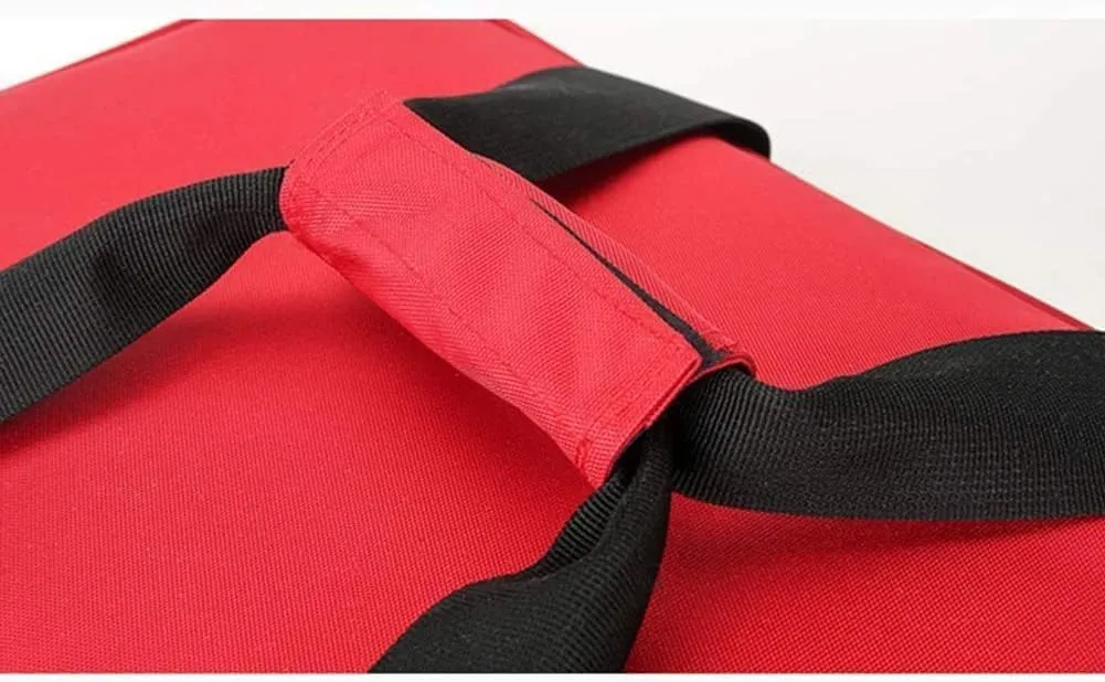 Portable First Aid Bag, With Adjustable Shoulder Strap Nurse Tote Bag, Oxford Cloth Waterproof Large Capacity Backpack(M,B)