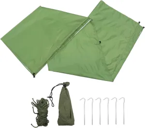 Portable Outdoor Tent Tarp Waterproof Sun Protection Shelter for Camping