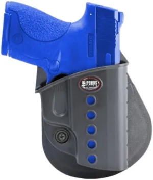 PPS-Roto Fobus Black Right Hand RH Gun paddle ROTO Holster for Smith & Wesson S&W M&P Shield & WALTHER PPS & CZ 97B & Taurus 709 slim   Best Security Gear Magnet