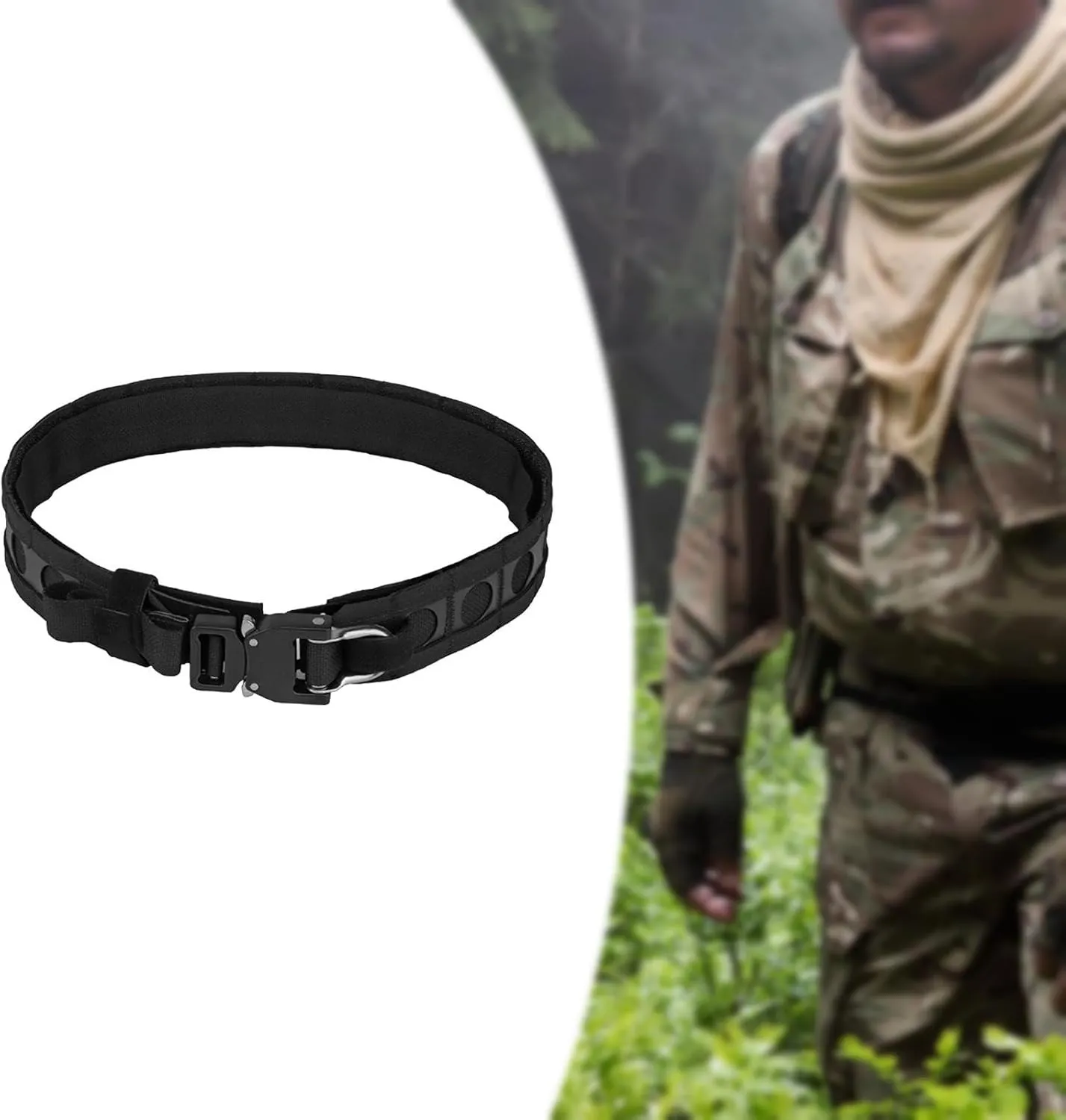 Premium Nylon Waist Belt for Outdoor Exploration