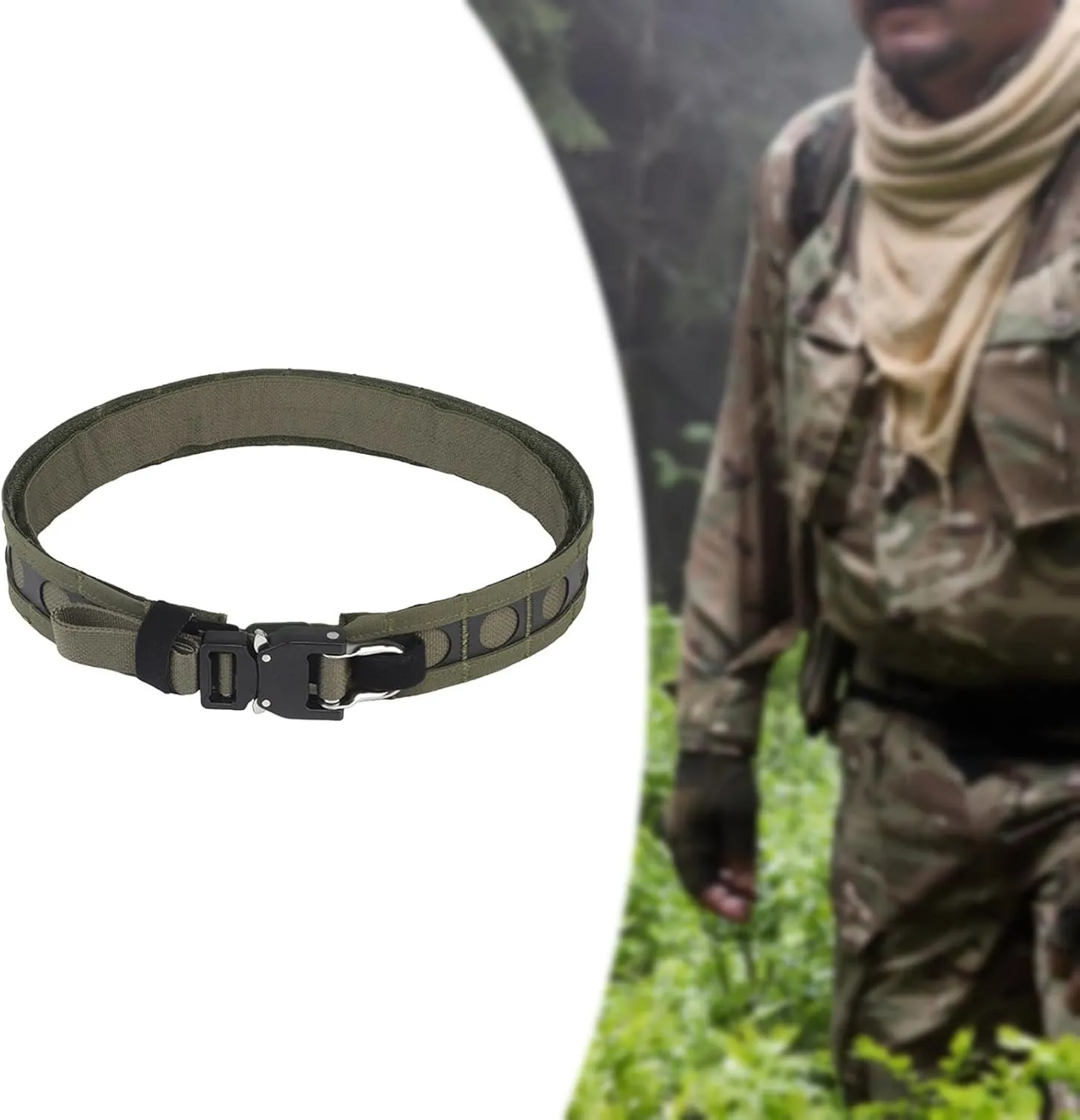 Premium Nylon Waist Belt for Outdoor Exploration