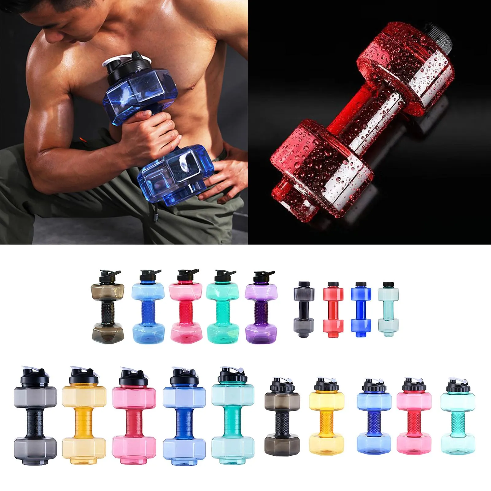 Premium Water-filled Dumbbells – Portable Fitness Equipment for Arm Strength Training, Leak-proof Water Bottle, Ergonomic Grip, Multiple Sizes for Home Gym Workouts