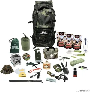 Prep Store Ultimate - Emergency Survival Pack - 72 Hr. Food Supply - Survival Kit - Bugout Bag - Hurricane Emergency Kit - Survival Bag - Bug Out Bag (Ultimate KIT)