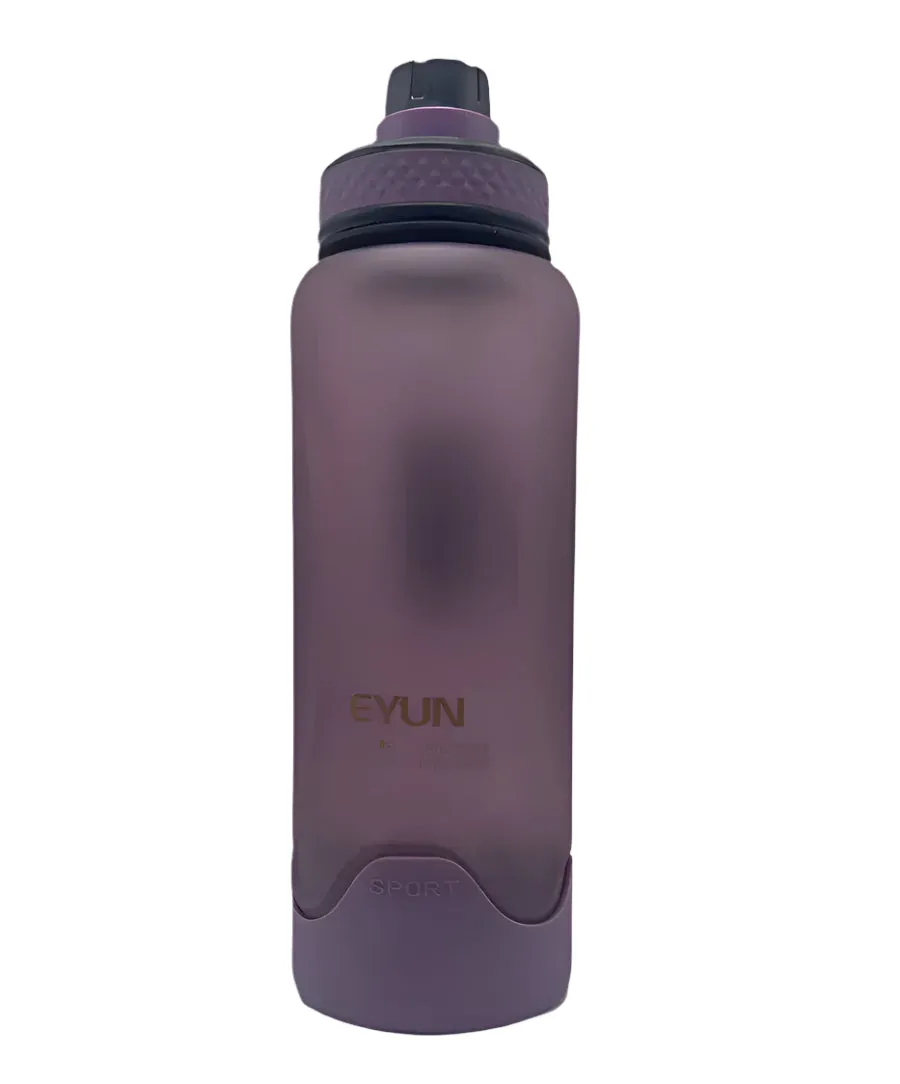 Purple Plastic Water Bottle
