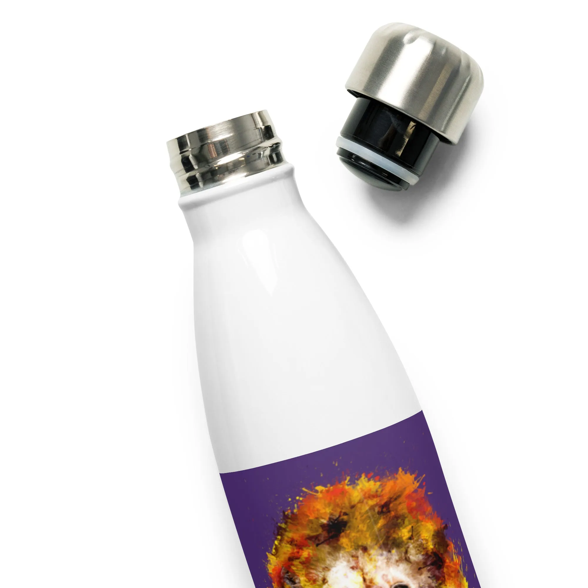 Purple Stainless Steel Water Bottle