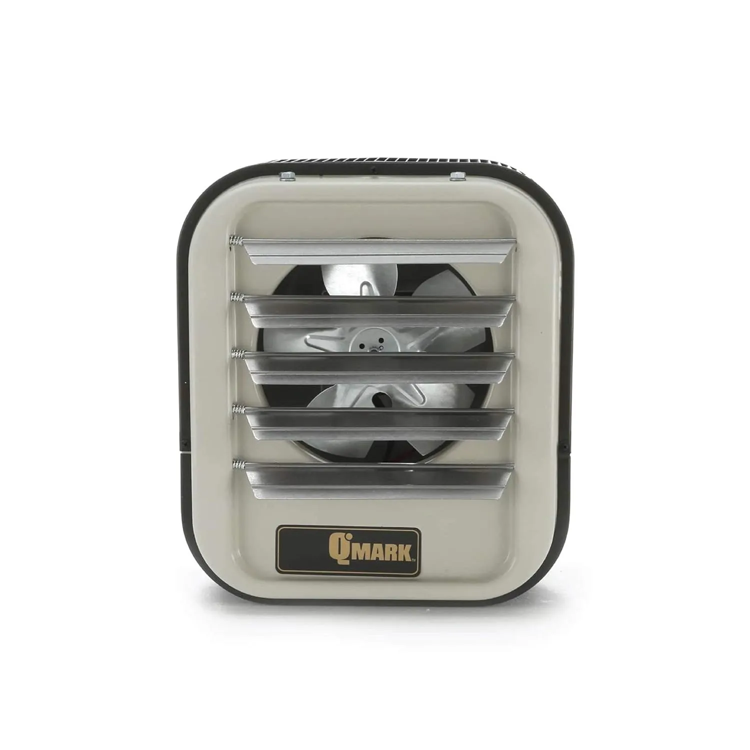 Qmark MUH078 Self-Contained Unit Heater for Factories, Warehouses, Garages, Loading Docks, and Industrial Settings, 7500 Watt, 208 Volt, Beige