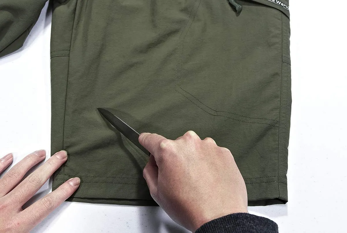 Quick Dry Cargo Hiking Strectchy Shorts Men's Outdoor Summer Causal Work Multi-Pocket Short (No Belt)