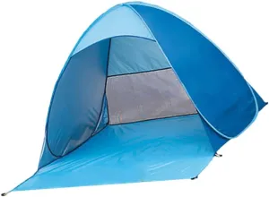 Quick-Opening Sun Tent up Shelter for Outdoor Activities Lightweight Waterproof Camping Awning