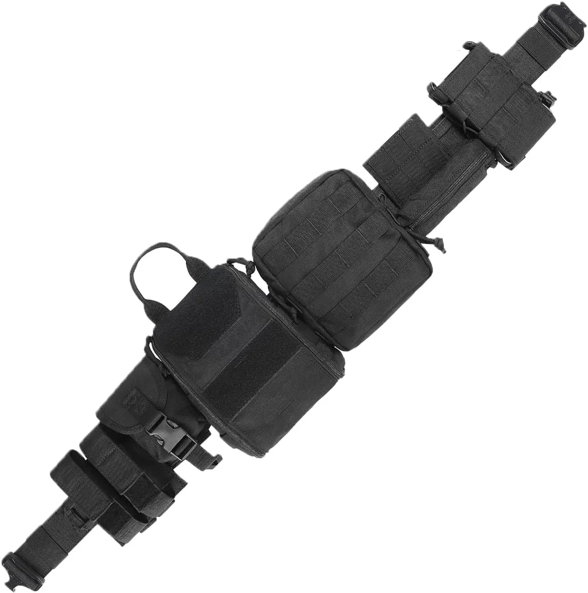 Quick Release COBRA Buckle EDC MOLLE Utility Belt 2in1 Tactical Heavy Duty Gun Belt Law Enforcement for Men Women