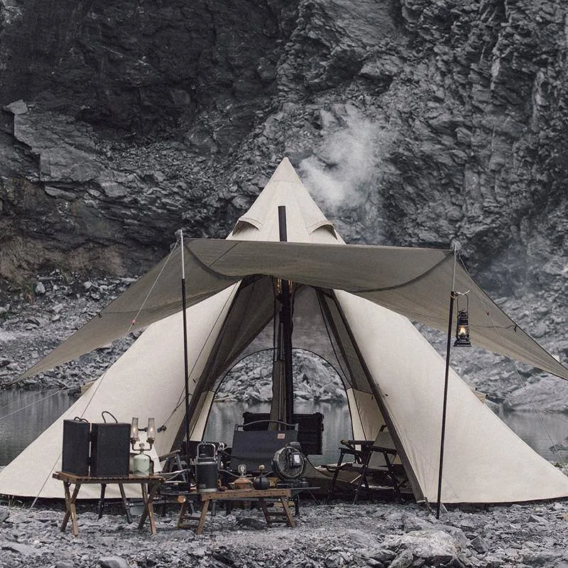 Ranch 6 People 4 season Luxury Camping Tent