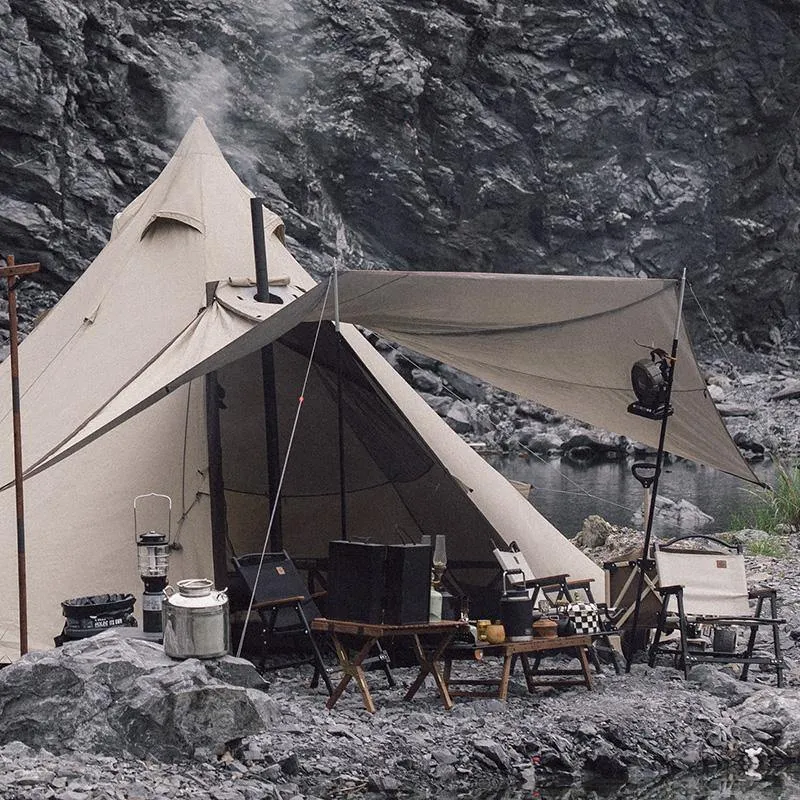 Ranch 6 People 4 season Luxury Camping Tent
