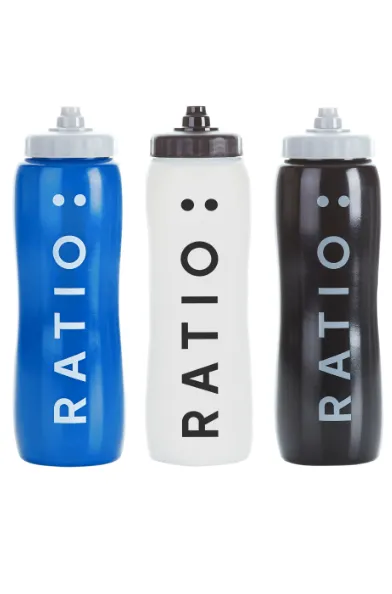 RATIO: Sports water bottle - Black