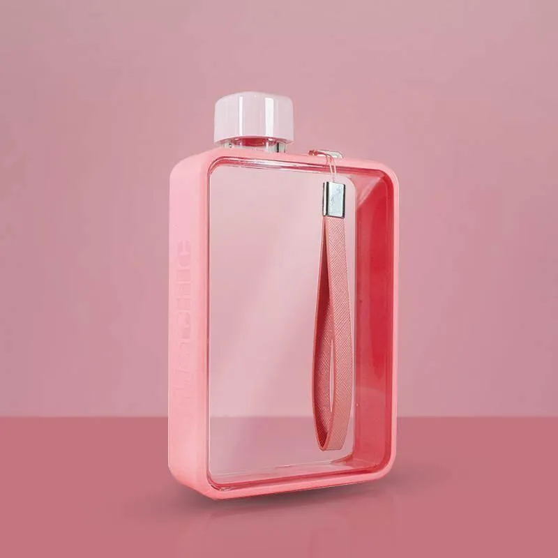 Rectangular Flat Transparent Leak-proof Thermos