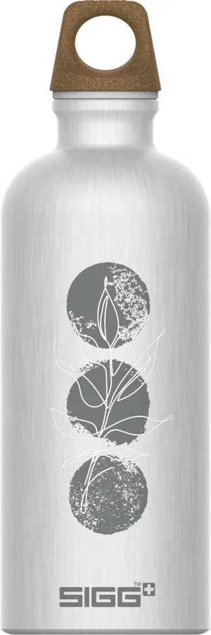 Recycled Metal Water Bottle - Traveller MyPlanet - Made in Switzerland - Carbonated Drinks - Lightweight 20, 34Oz