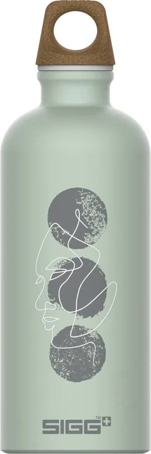 Recycled Metal Water Bottle - Traveller MyPlanet - Made in Switzerland - Carbonated Drinks - Lightweight 20, 34Oz