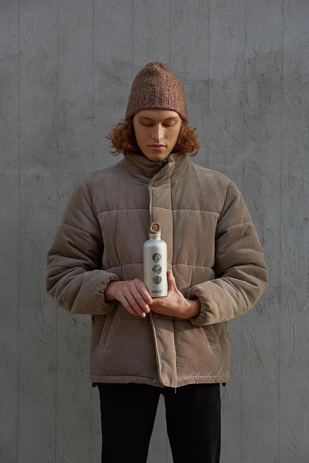 Recycled Metal Water Bottle - Traveller MyPlanet - Made in Switzerland - Carbonated Drinks - Lightweight 20, 34Oz