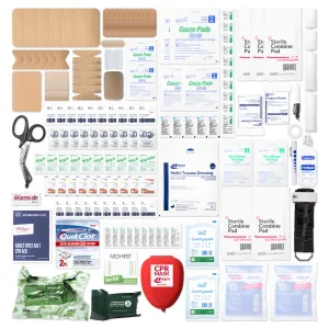 Refill for Emergency First Aid & Bleeding Waterproof Kit