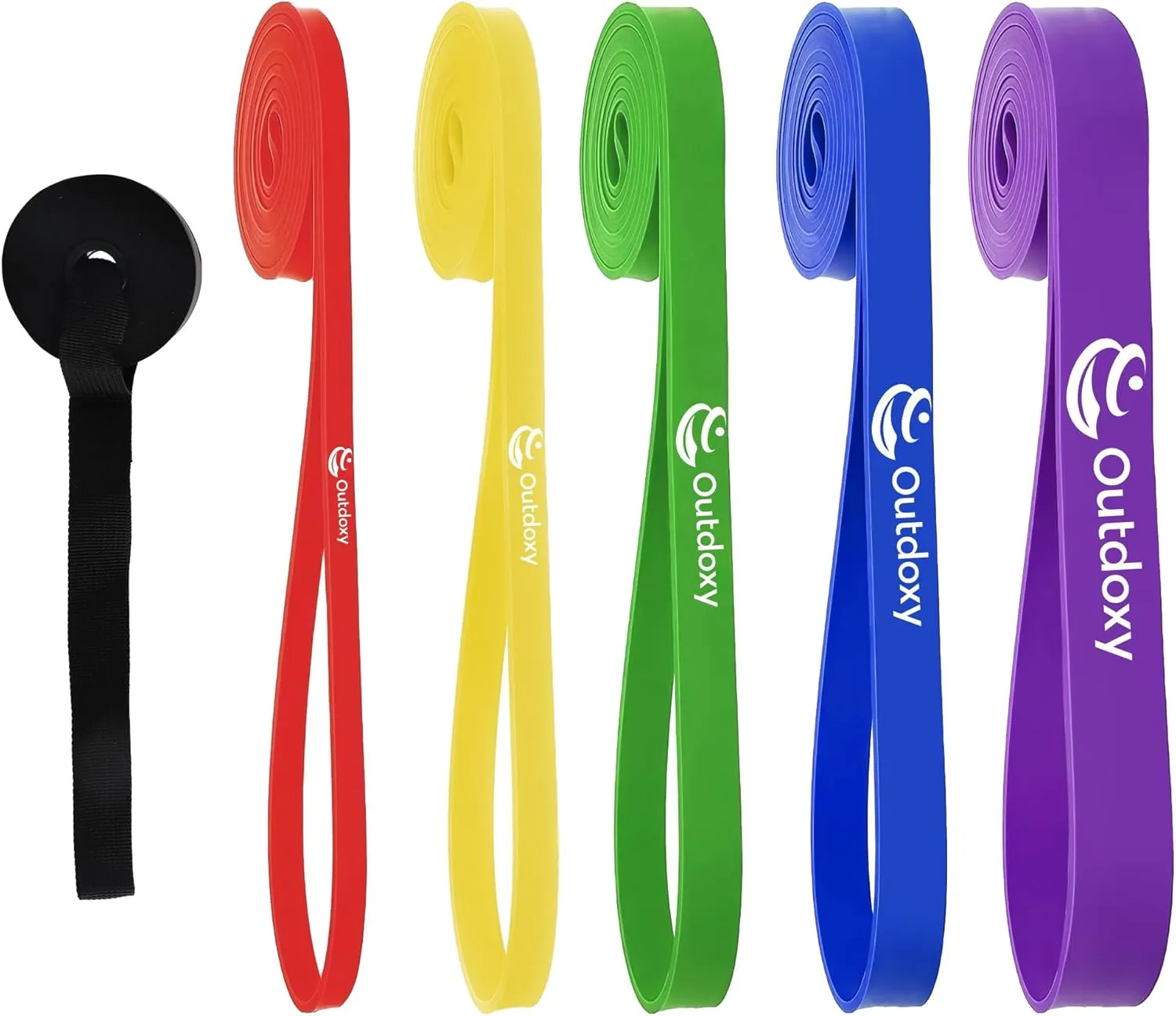 Resistance Bands, Pull Up Assistance Bands Set of 5(4), Exercise Bands for Men & Women, Heavy Duty Stretch Exercise Bands, Resistance Bands for Working Out, Muscle Training