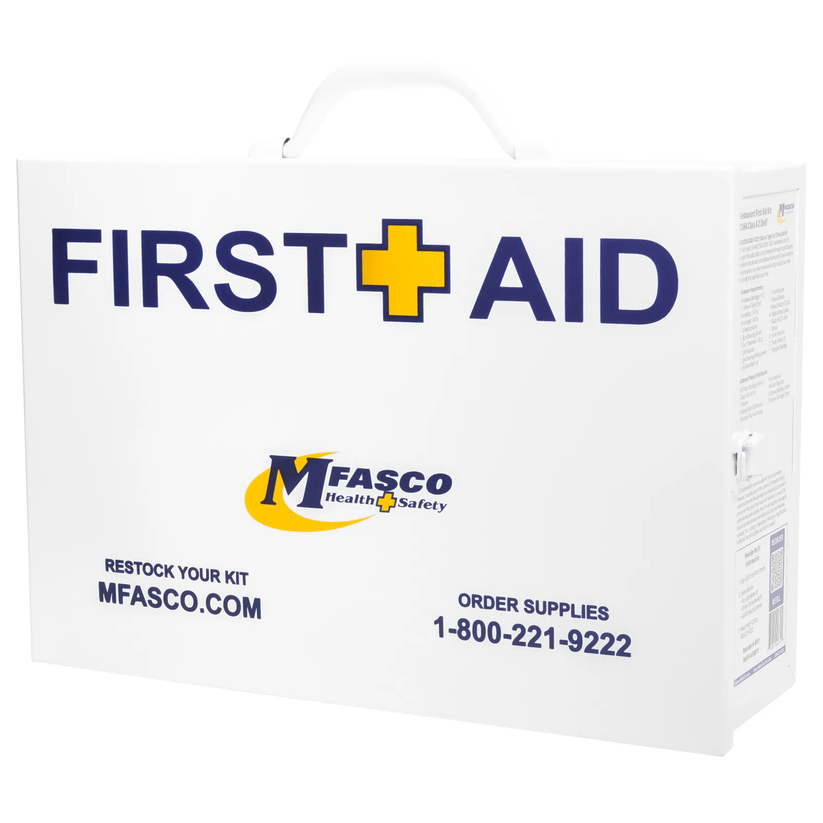 Restaurant First Aid Kit 2 Shelf Class A
