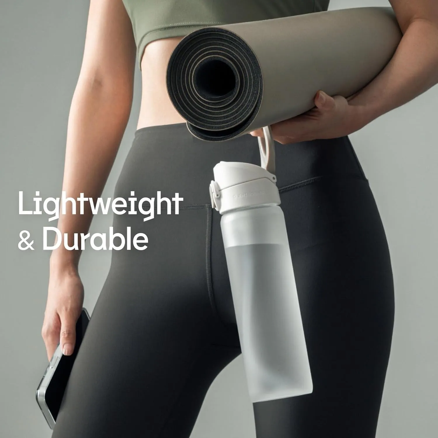 RhinoShield AquaStand Magnetic Bottle 27oz | Tritan Water Bottle with Straw Lid, Sport Bottle, with MagSafe Handle, Adjustable Tripod, Leak Proof, Lightweight - [Flowers in the Window]