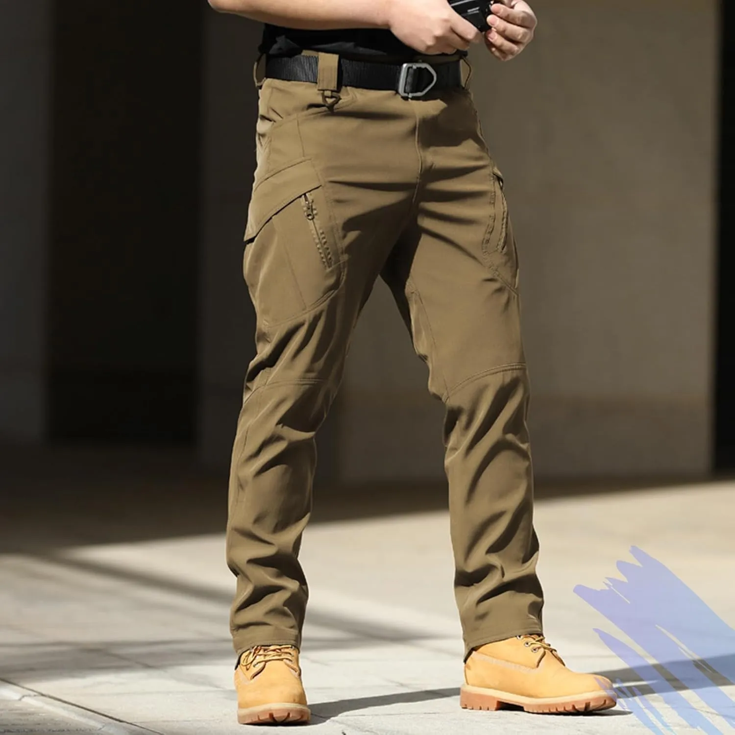 Rugstor Flexcamo - Tactical Waterproof Pants, Flexcamo Pants for Men,Lightweight Waterproof Quick Dry Tactical Pant