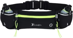 Running Belt with Water Bottles Sports Waist Pouch Hydration Belt Waterproof Waist Pack Bag for Running, Triathlon, Marathon