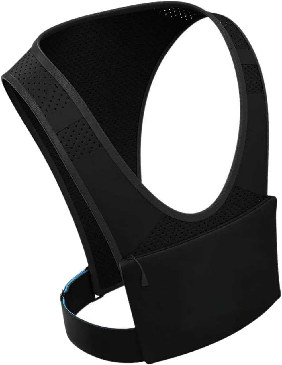 Running Vest Chest Phone Holder Running Gear Reflective, Waterproof Pouch, Adjustable Belt, for Hiking Cycling Chest Pack