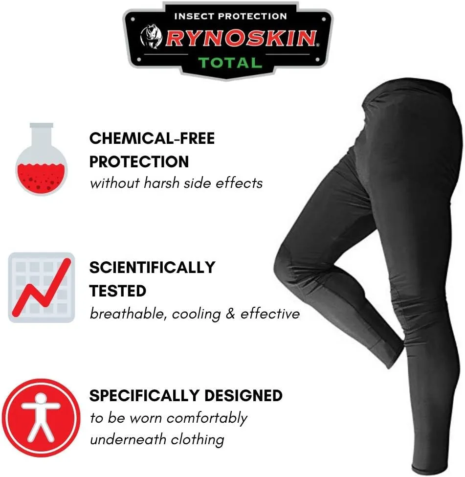 RYNOSKIN Base Layer UV & Bite Protection Long Sleeve Shirt - Hunting, Fishing, Camping & Outdoor Activities for Men & Women
