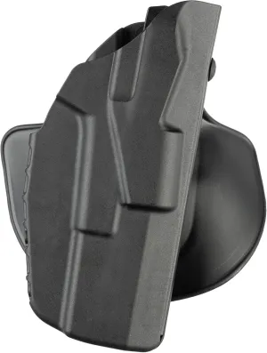 Safariland, 7378, Concealment Paddle Holster & Belt Loop Combo for Concealed Carry With ALS, Black - STX Plain, Glock 17, 22, 31