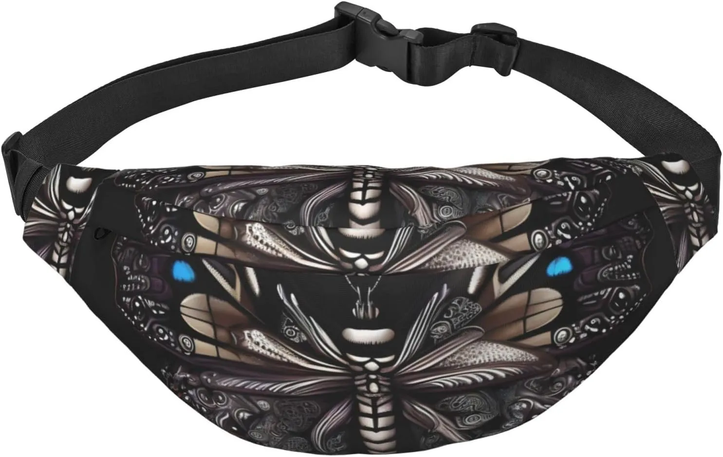 Science Butterfly Men'S And Women'S Waist Pack, Crossbody Bag With Adjustable Belt For Running, Traveling, Sports, Hiking