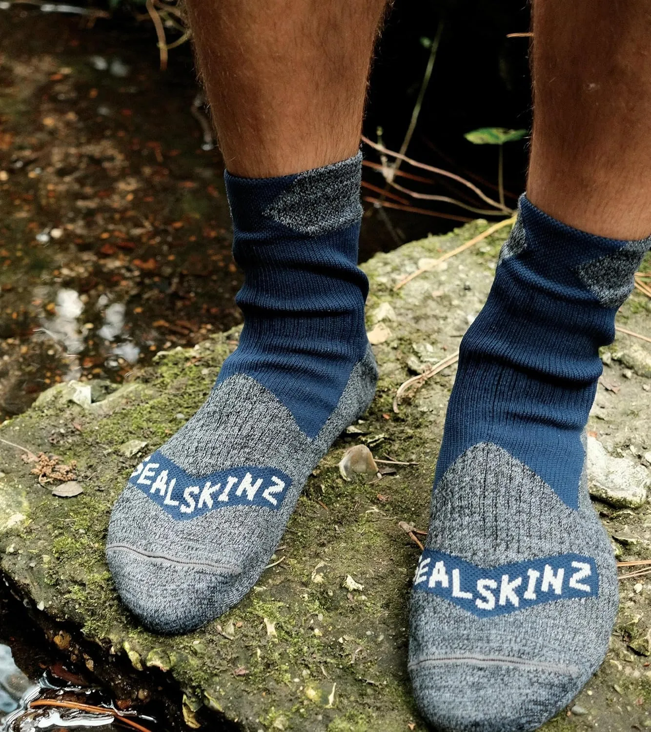 SEALSKINZ Bircham Waterproof All Weather Ankle Length Sock